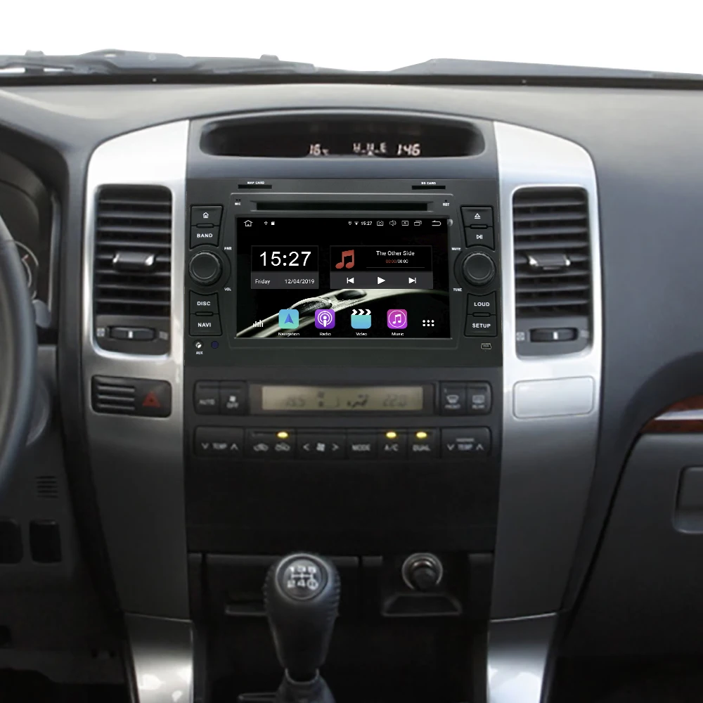 Автомагнитола Owtosin мультимедийный видеоплеер навигация GPS Android 9 0 для Toyota Land Cruiser