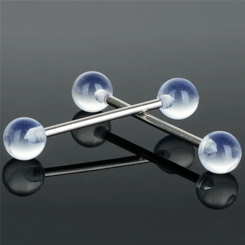 5 шт./лот разноцветные акриловые шарики Оптовая продажа из нержавеющей стали для