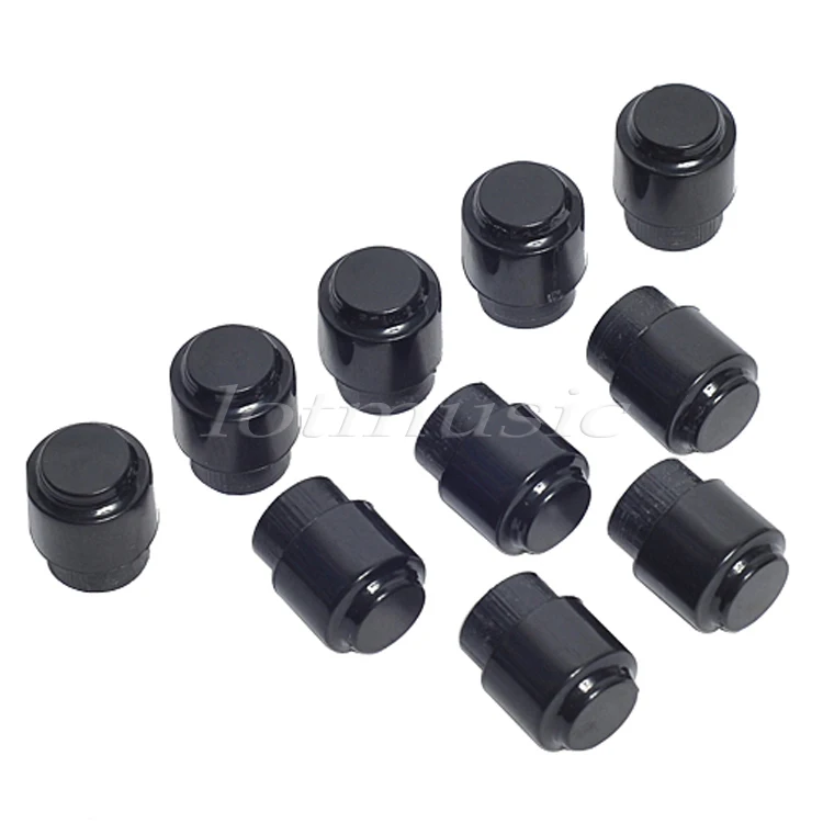 10 шт. черная ручка для замены гитары|switch tip|pickup switchknobs for guitar |