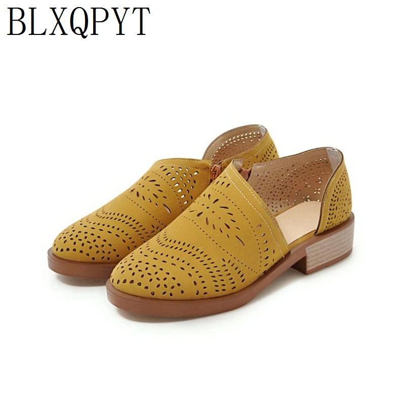 BLXQPYT 2019 Zapatos Mujer Tacon женская обувь большого размера 32 43 4 цвета Новая весенне летняя