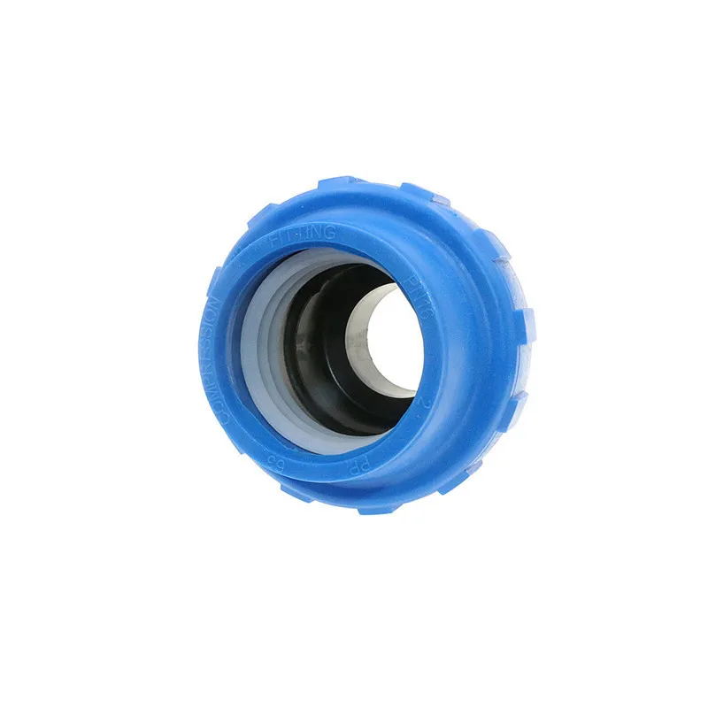 1 шт. HDPE компрессионный Мужской адаптер пластиковый ПП муфта для орошения трубы Быстрый разъем фитинг гибкое соединение