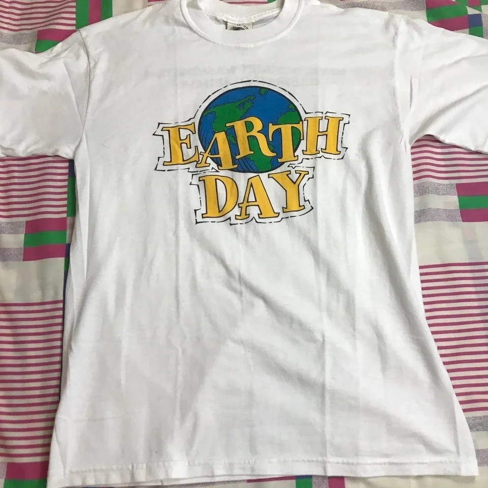 Fashionshow-JF Earth Day 90s Aesthetic Women T-Shirt Tumblr Fashion Street Style Tee Cute Summer Tops Hipsters | Женская одежда
