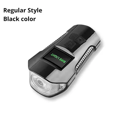 No stopwatch Black 3 в 1 велосипедный светильник USB Перезаряжаемый флэш-светильник для велосипеда головной светильник с велосипедом компьютерный звуковой сигнал колокольчик горный велосипед велосипедный светильник s - Цвет: No stopwatch Black