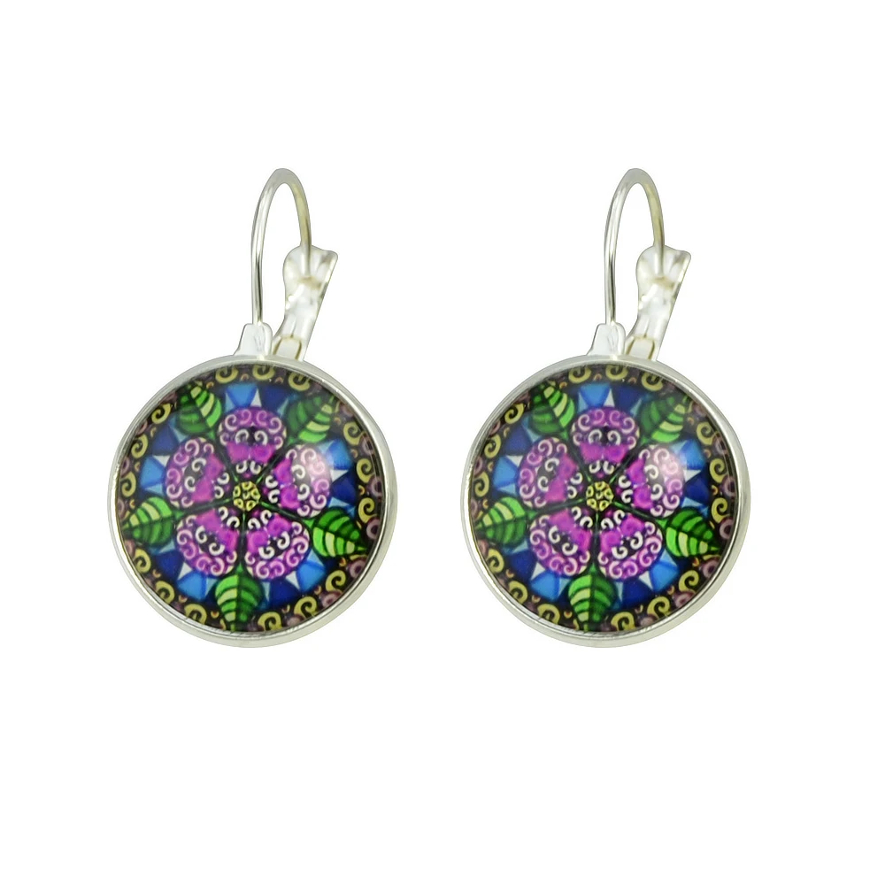 Boho Серьги Винтаж Этническая Стиль ювелирные изделия бронза серебро Цвет