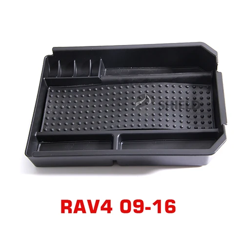 Подходит Camry, Crown Prado RAV4 titanium Vios LC200 центральный ящик для хранения подлокотник центральная консоль чехол автомобильный Органайзер Tidying Box - Название цвета: RAV4 09-16