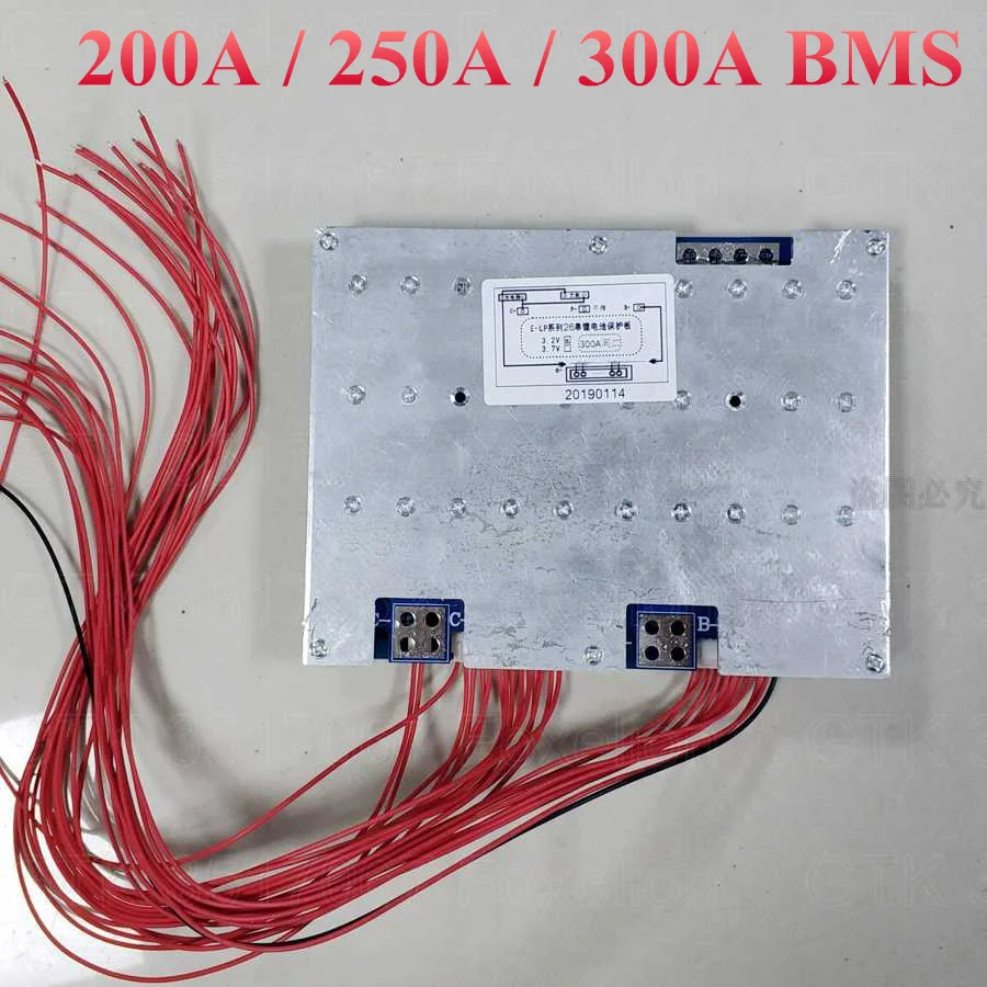 Литий ионный аккумулятор 20S 21S 300A 250A 200A 28S 30S BMS 72v 77v 60v|Аксессуары для батарей| |