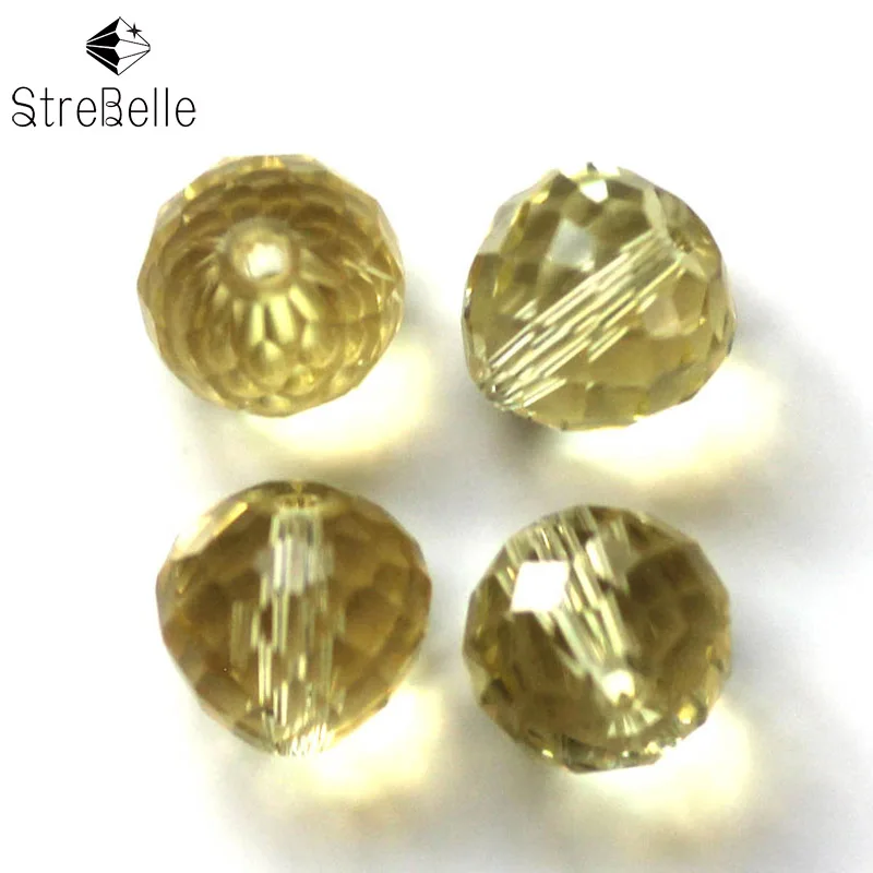 StreBelle 6 мм 8 10 хрустальные бусины в форме сердца свободные для изготовления