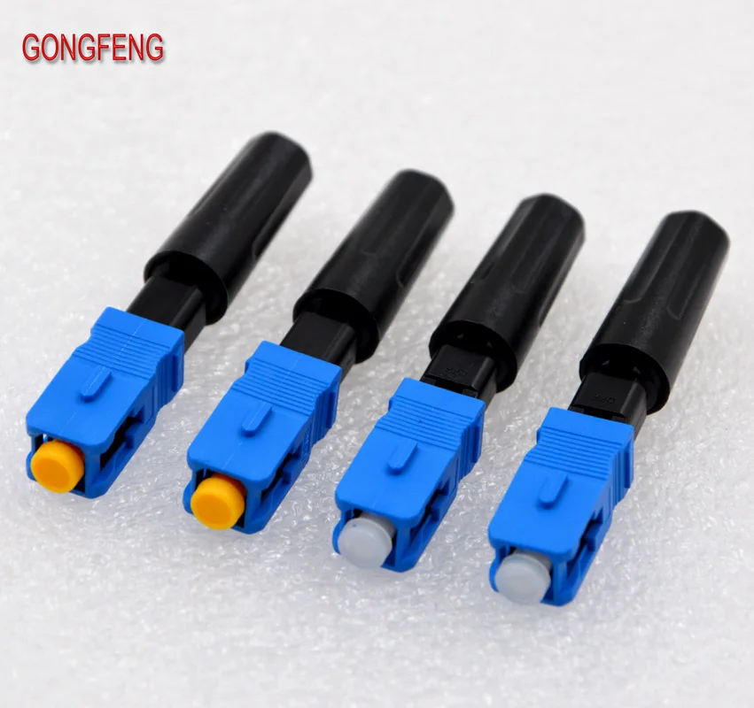 GONGFENG 200 шт. Новый волоконно оптический Быстрый разъем FTTH встроенный SC быстрый
