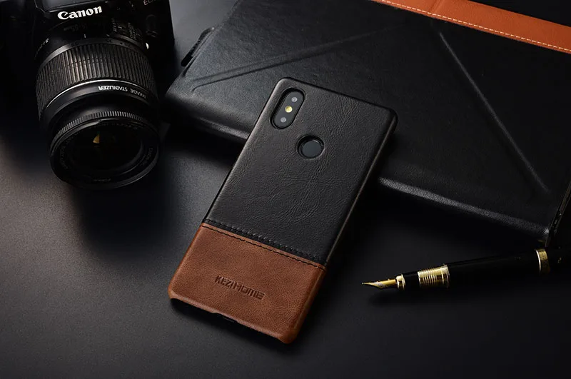 Чехол для Xiaomi Mi Max 3 KEZiHOME, роскошный хит цвета, натуральная кожа, твердая задняя крышка, Капа для Xiaomi Mi Max3 6,9 '', чехол для телефона s