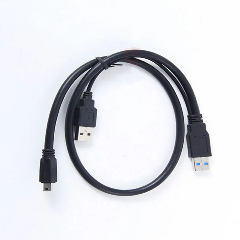 USB 3 0 блок питания Y кабель два A штекер к mini 10pin для внешнего жесткого диска|Кабели