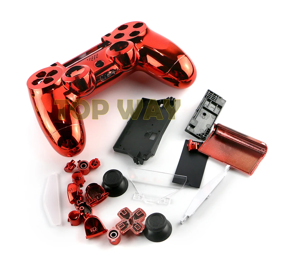 Хромированная обшивка корпуса chengdianwan чехол полный комплект модов для PlayStation 4