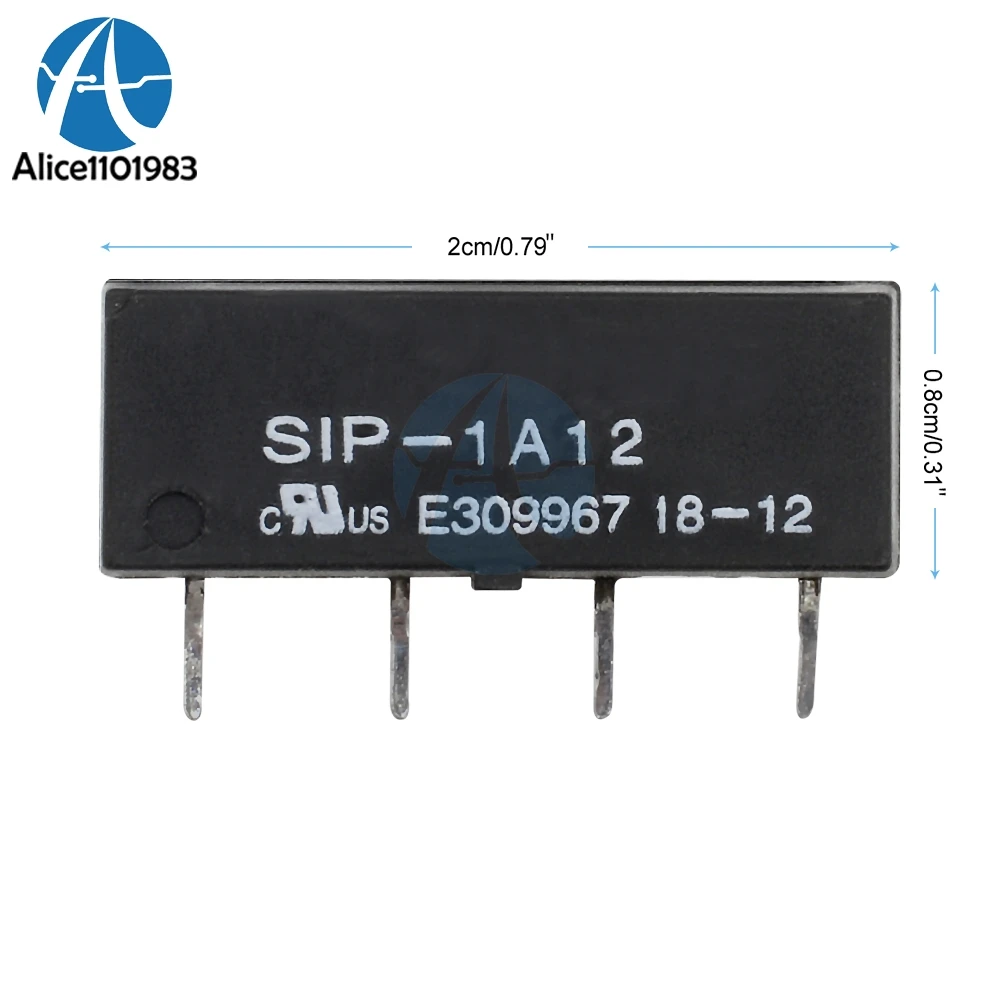 Реле освещения 12 В постоянного тока релейный модуль переключателя 4 контактный