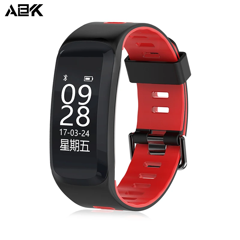 Albk F4 сердечного ритма SmartBand IP68 Водонепроницаемый сна Мониторы Сидячий