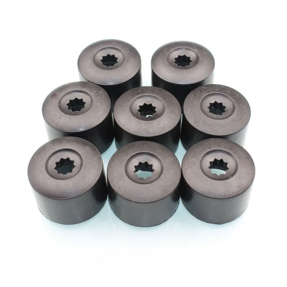 Biurlink 8Pcs Car Wheel Center Anti-theft Screw Cap Protection Cover Nuts for VW LOGO Golf Jetta Passat AUDI | Автомобили и