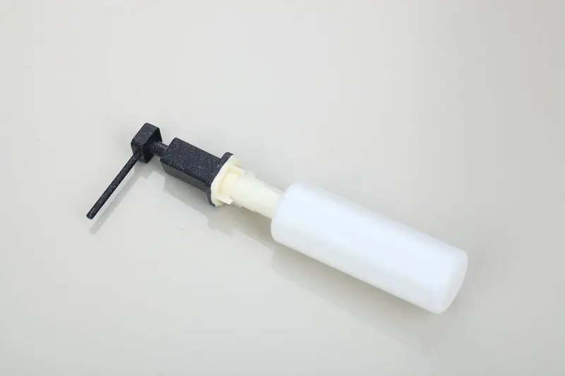 

Free shipping Square shape liquid Soap dispenser stainless steel head kitchen hand washing liquid soap box