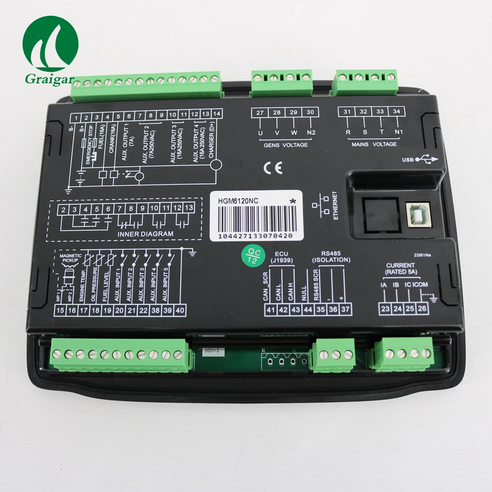 HGM6120NC Smartgen Genset Controller for Automatic Control and Monitoring System of | Обустройство дома