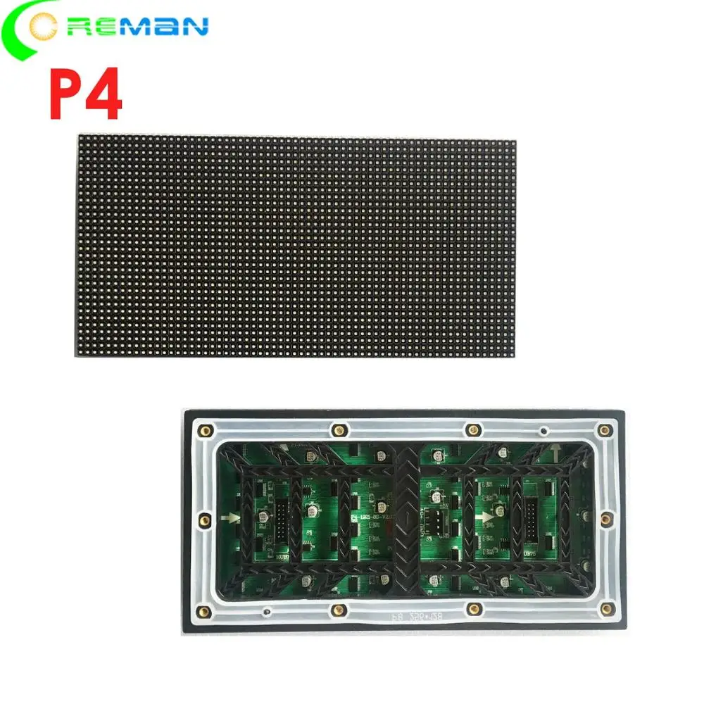 Внешняя панель со светодиодным дисплеем повышенной яркости p4 ph4 hub75 smd1921 smd2525