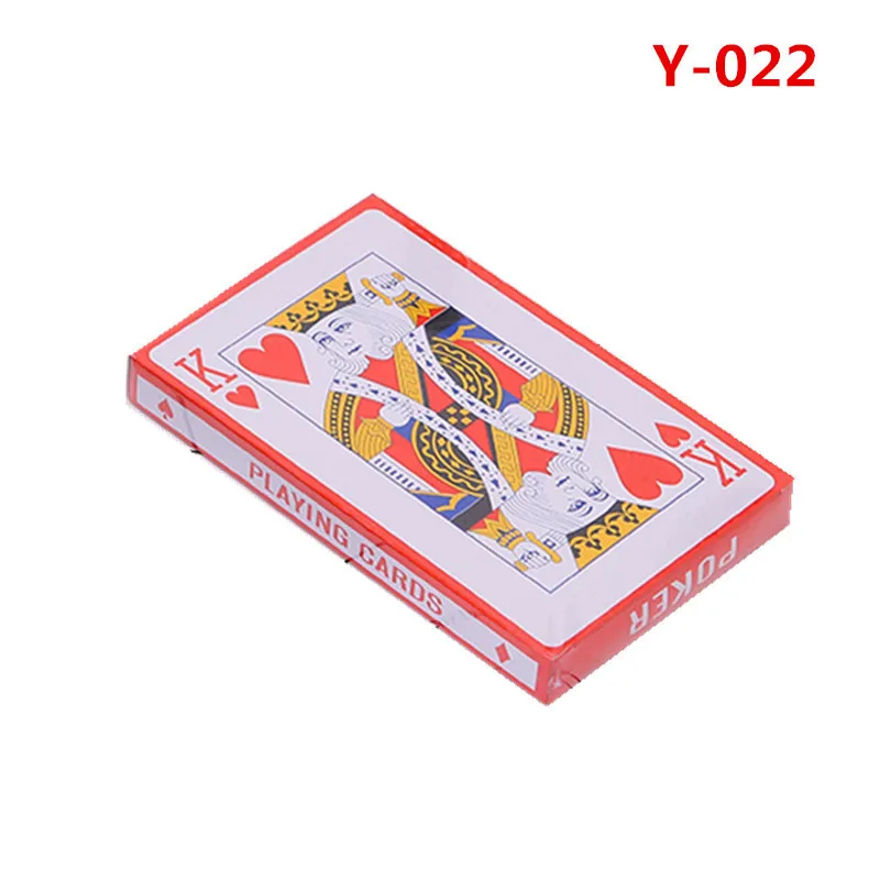 Y022 Red K Poker Американский Красный K или черный K игральных карт Волшебный покер развлечения карты настольная игра 0,27 кг/компл - Цвет: Y022 Red K Poker