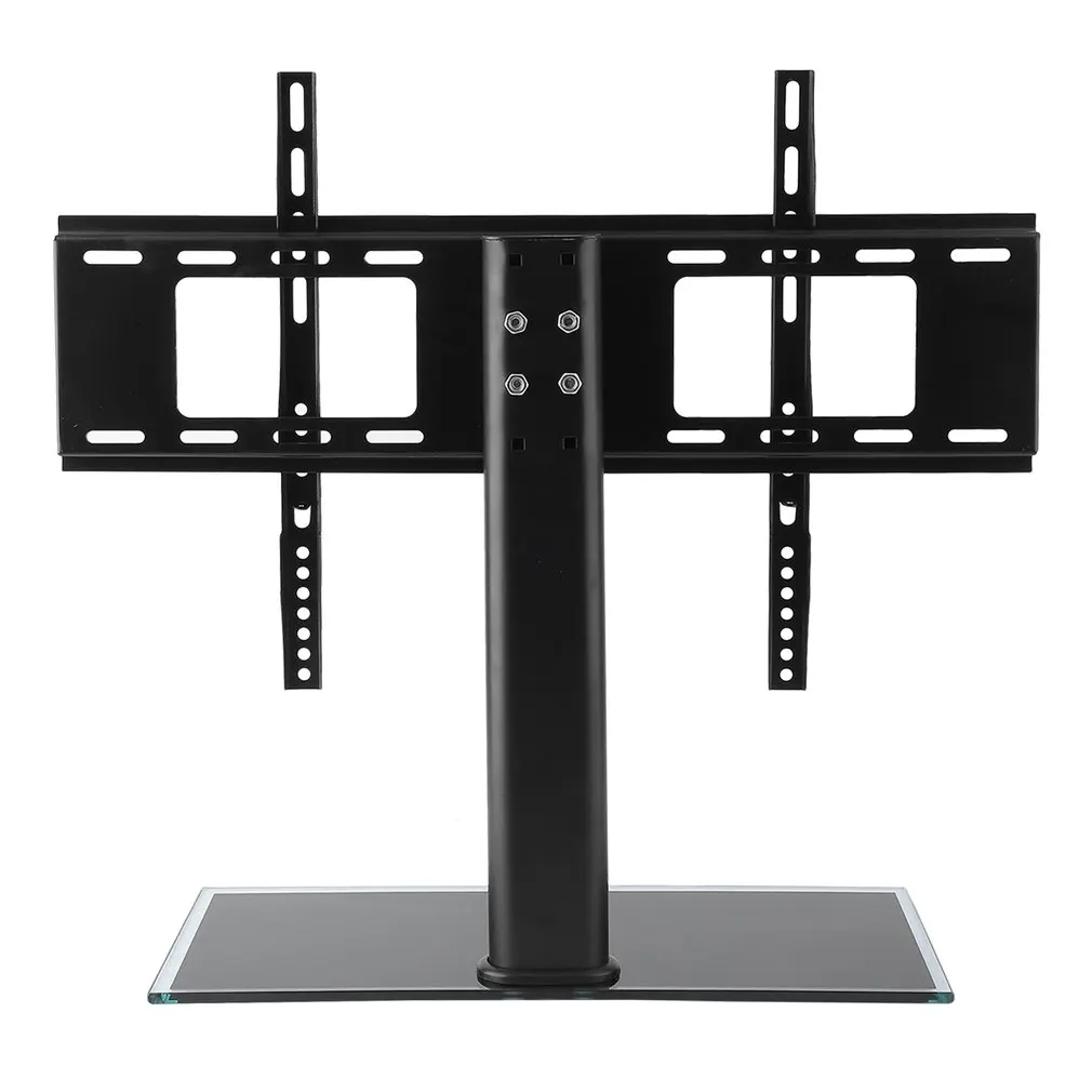 Professional Height Ajustable TV Stand Bracket Vesa Mount Desktop Monitor Riser Rack For 37-55inch LED Plasma LCD TV