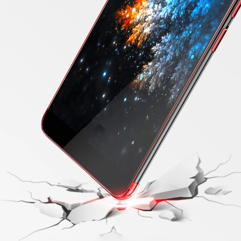 Прозрачный мягкий чехол для Xiaomi Redmi Note 5 Pro деловой силиконовый из ТПУ с полной