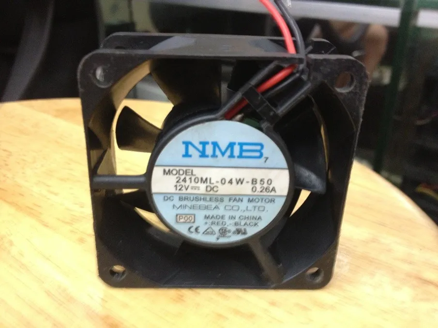 

Cooling fan 6025 12v 0.26a nmb 2410ml-04w-b50 double bearing