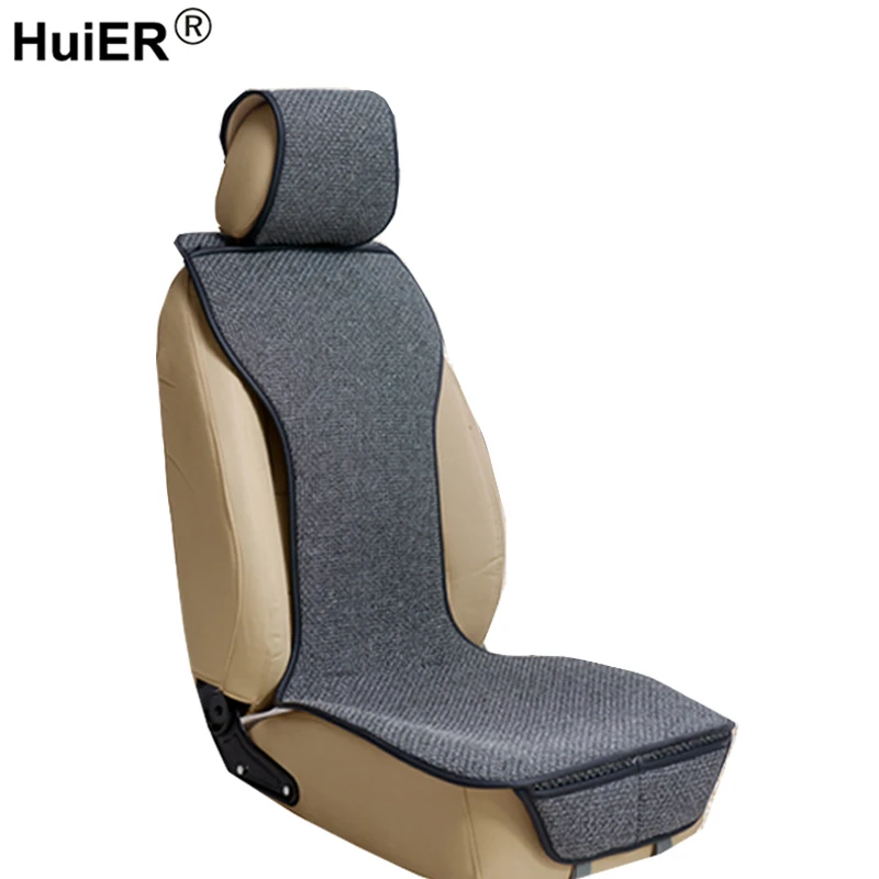 HuiER Чехлы для автомобильных сидений Нескользящие универсальные чехлы 4 цвета