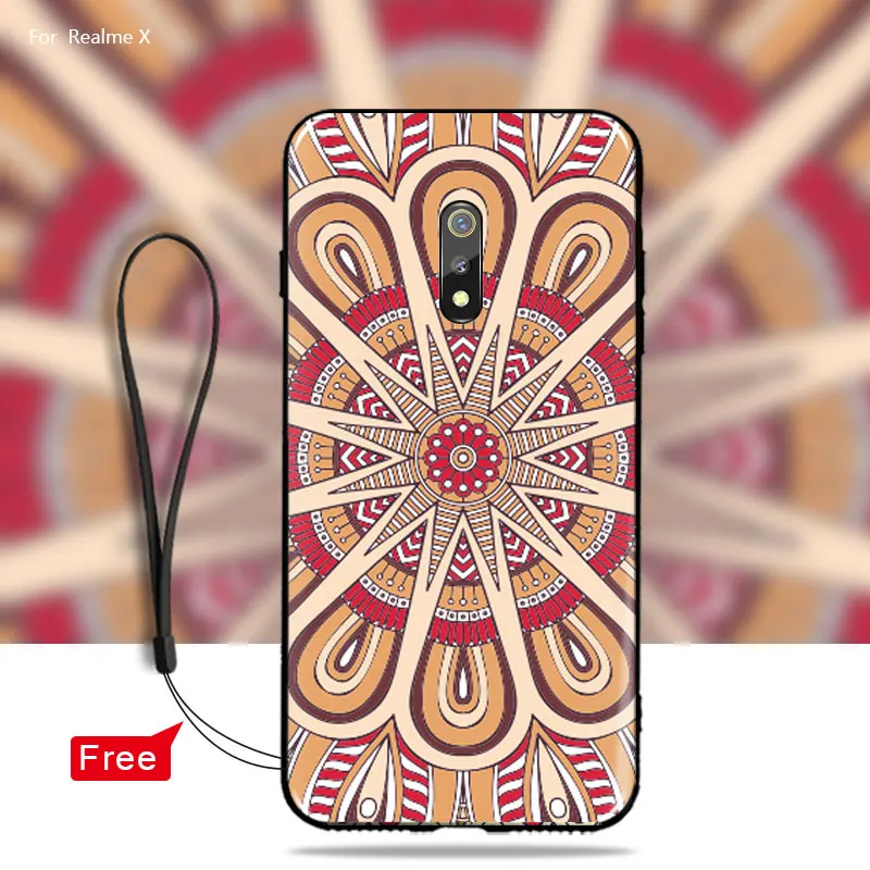 Чехол для OPPO Realme X oppo k3 новый чехол в стиле ретро мягкий силиконовый из ТПУ