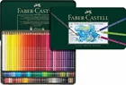 Водорастворимые свинцовые карандаши FABER CASTELL, 60 цветов, 120 зеленый цвет