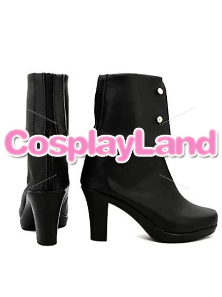 

RWBY Black Trailer Blake Belladonna Cosplay Boots Shoes Anime Party Cosplay Boots Custom Made Women Shoes