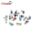 Alileader бусины для волос, дреды, украшения для плетения волос, аксессуары для украшения волос, 4 стиля, сделай сам, тибетское серебро