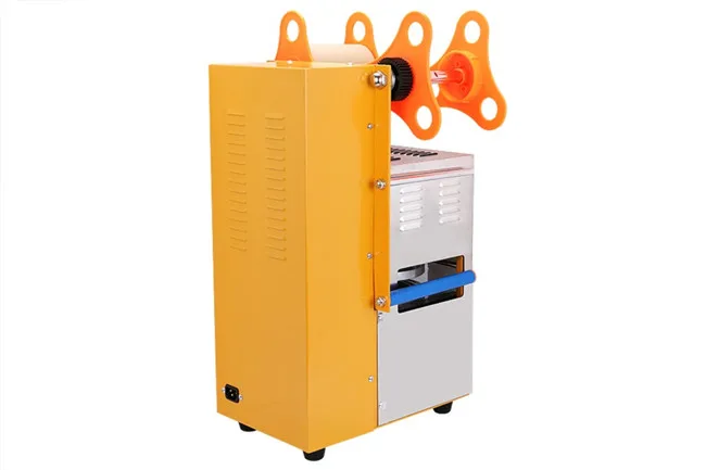 Бесплатная доставка автоматическая машина для запечатывания стаканчиков