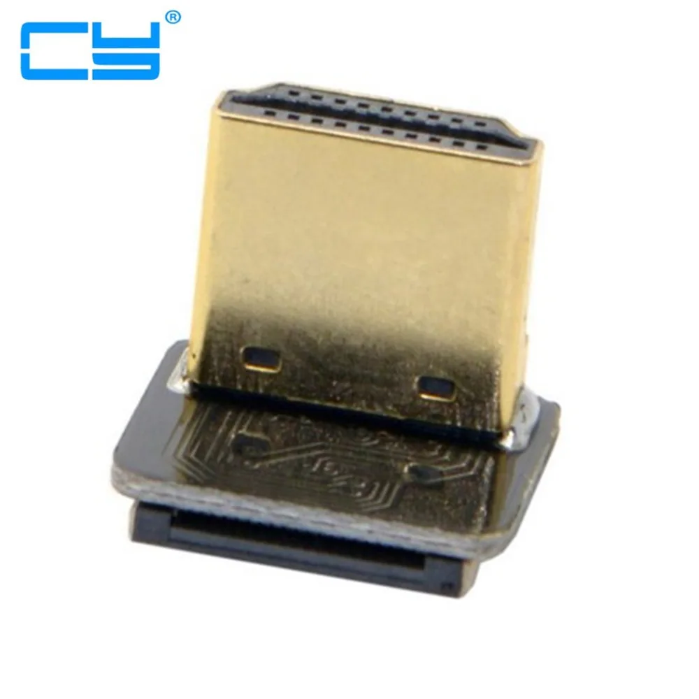 FPV 90 градусов вверх под углом HDMI-совместимый тип A Штекерный разъем для HDTV