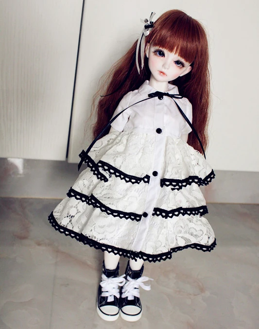D01 P380 детская игрушка ручной работы 1/6 1/3 1/4 аксессуары для куклы BJD/Sd одежда белое