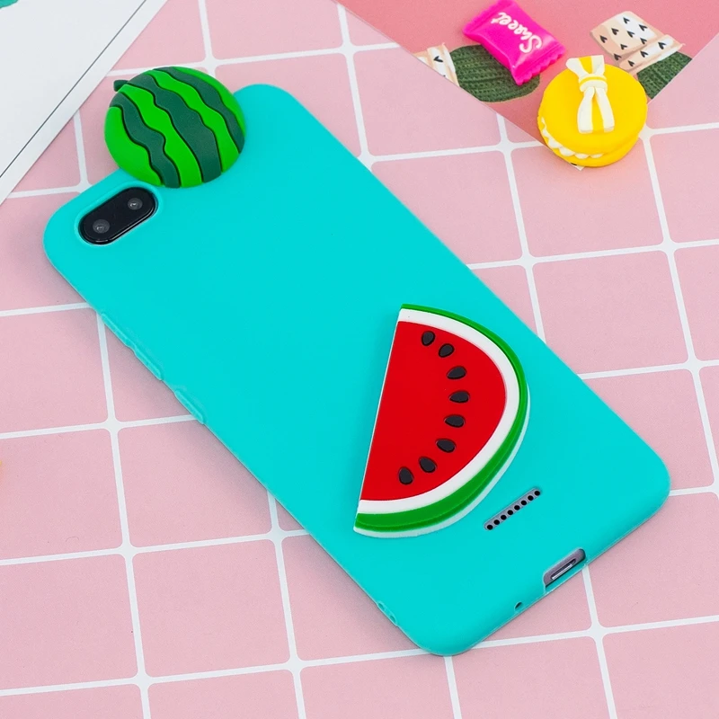 Etui Xiaomi Redmi 6A чехол для Xiomi Redmi 6A 3D игрушка панда кактус силиконовый чехол для телефона для Funda Xiaomi Redmi 6A чехол для женщин