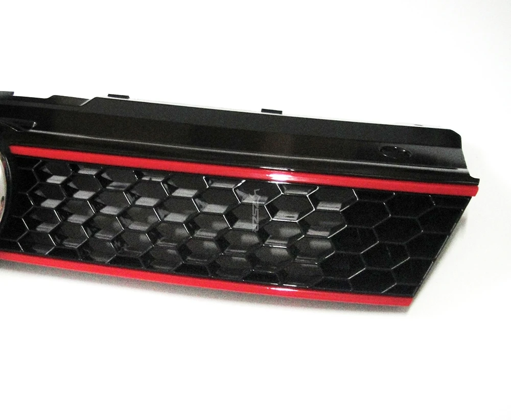 Высокое качество для VW Polo решетка GTI 2010 2011 2012 2013 спереди грили гонки гриль и получи бесплатную Экспресс-доставку Z2AAA034