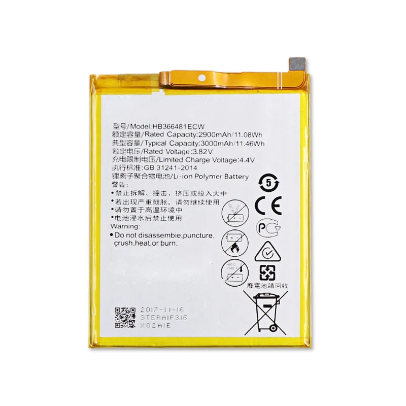 Аккумулятор Madark HB366481ECW для Huawei P9 Ascend Lite honor 8 5C 2900 мАч|battery for huawei|5c batterybattery |