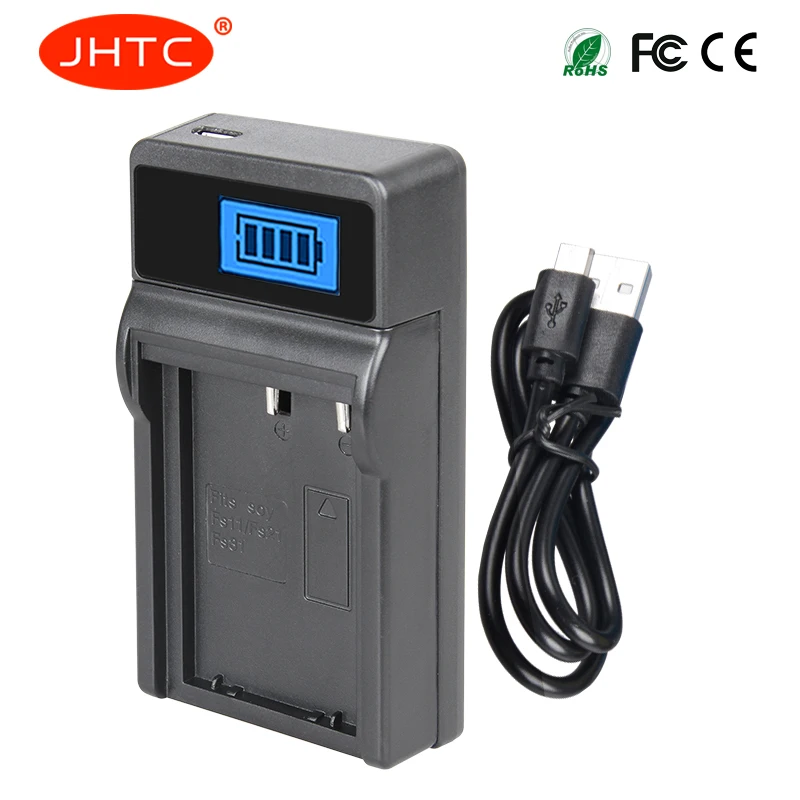 Зарядное устройство JHTC Usb NP F10 FS10 FS11 для Sony CCD-CR1 CR5 CR5E DCR-PC1 PC2 PC3 C4 PC5 зарядное liion Battery