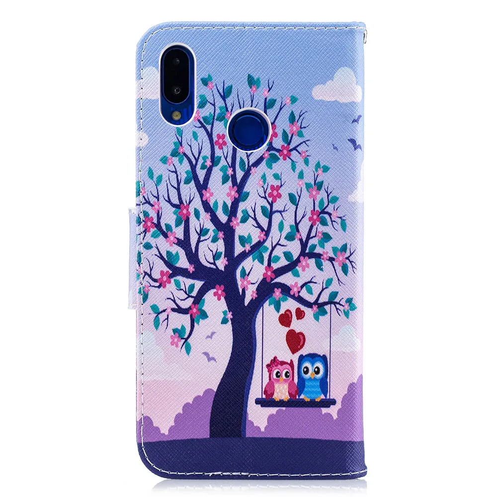 Чехол с откидной крышкой для Huawei P Smart Plus INE LX1 чехол изображением гигантской панды