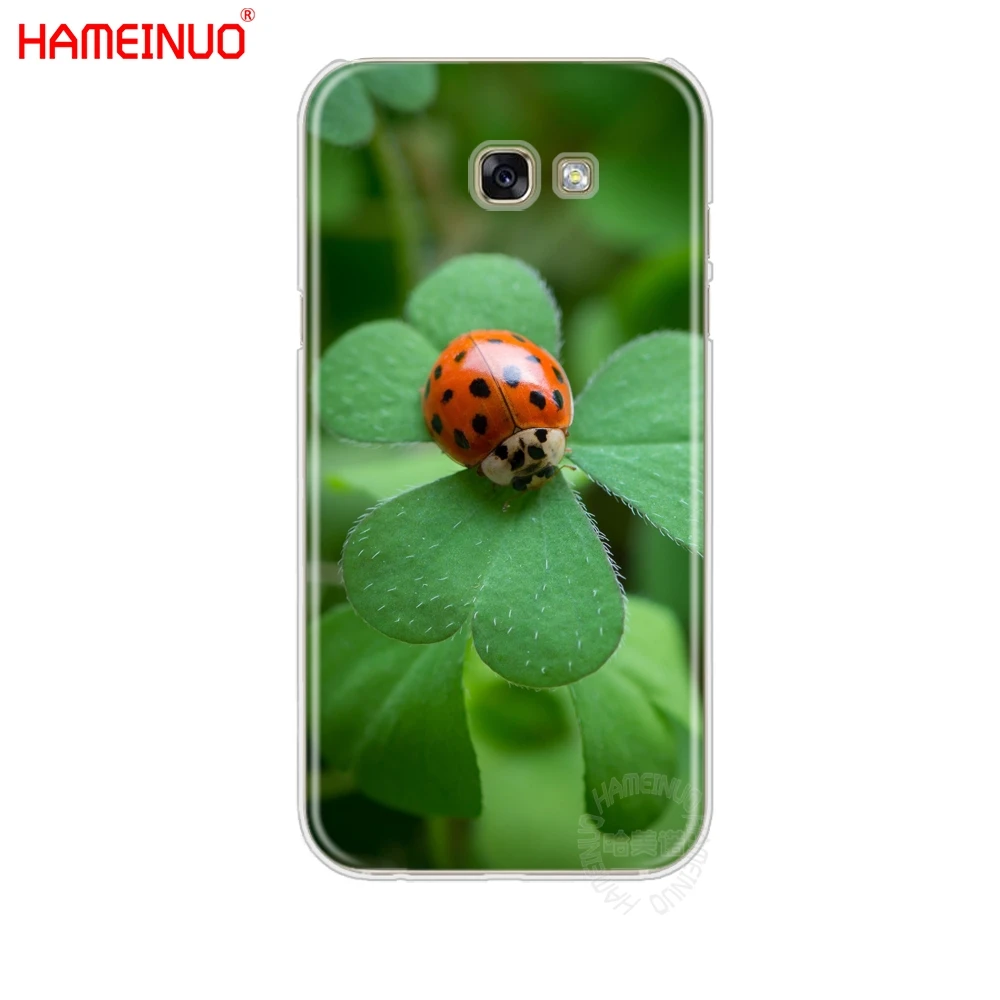 Чехол для телефона HAMEINUO с четырьмя листьями божья коровка ромашка чехол Samsung Galaxy