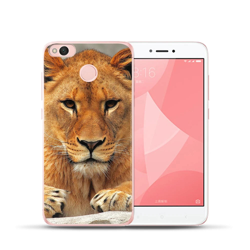 Чехол Weldone для Xiaomi Mi 5X a1 Mi6 Redmi 4 Pro Note 4X 4A 5A милые животные мягкие силиконовые чехлы