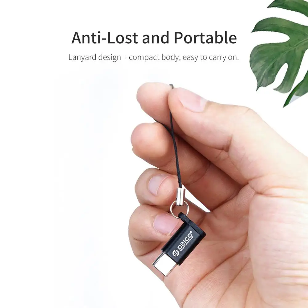 Микро USB OTG адаптер ORICO Type c 3 0 конвертер для зарядки и синхронизации данных