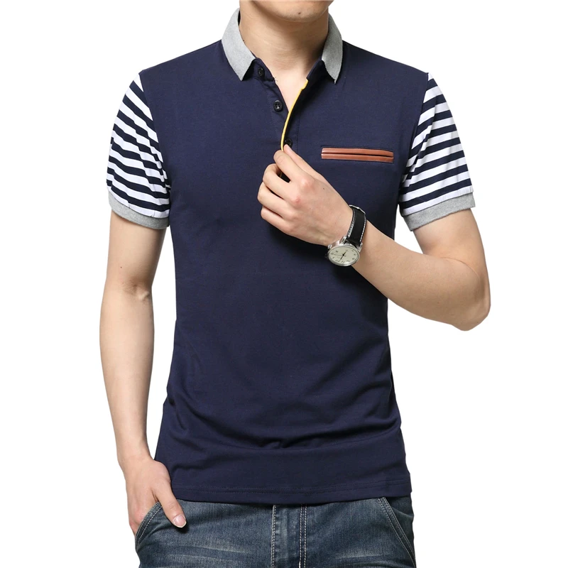 ARCSINX Slim Fit Polo рубашка мужская плюс размер 5XL 4XL 3XL хлопок Поло мужская рубашка большого размера повседневная с коротким рукавом летние мужские Поло