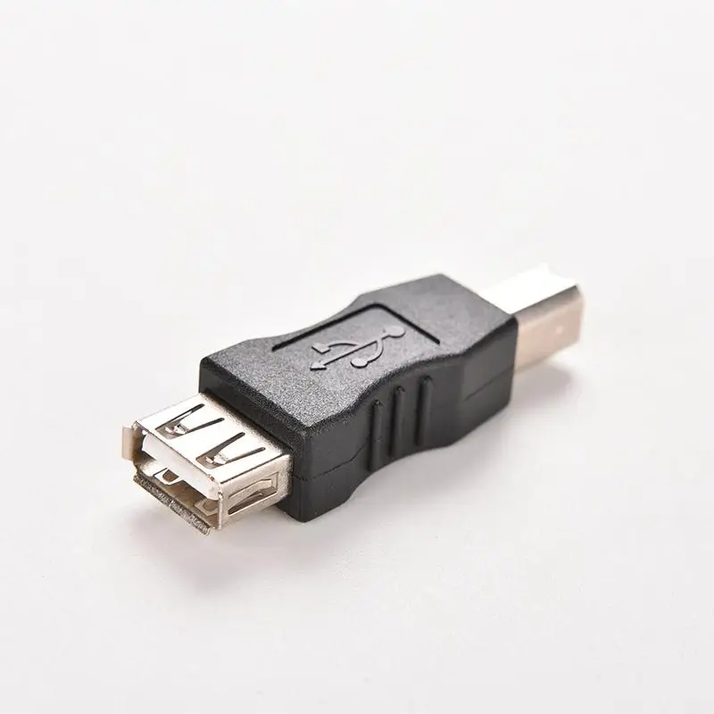 1 шт. Новый USB 2 0 Тип A Женский к usb B штепсельный преобразователь адаптер кабель для