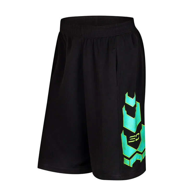 Мужские баскетбольные шорты комфортные спортивные из 100% полиэстера для бега