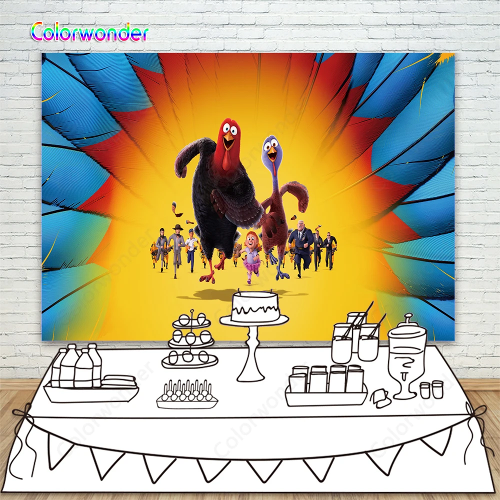 Colorwonder фон для фотосъемки с изображением индейки и маленькая девочка 7 х 5 Охотник