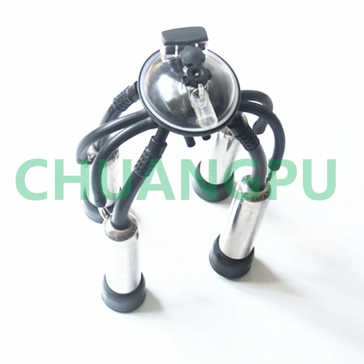 

with 450CC Milk Claw Milk Cluster Set with Black Rubber Cow Milking Liner