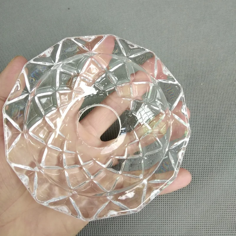 2 шт./лот люстра со стразами прозрачная стеклянная миска E14 патрон чистая люстра в виде подноса декоративный поднос для осветительных приборов