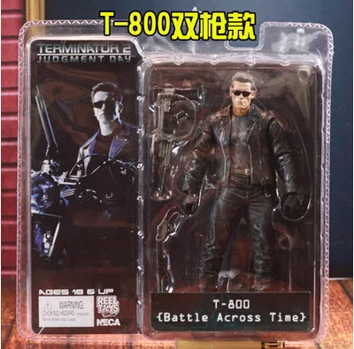 Экшн-фигурка HKXZM 18 см Terminator 2 T-800 сражение во времени Арнольд ПВХ | Игрушки и хобби