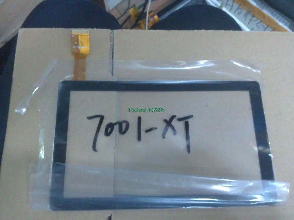 

Новый емкостный сенсорный экран 7001-XT, размер и цвет