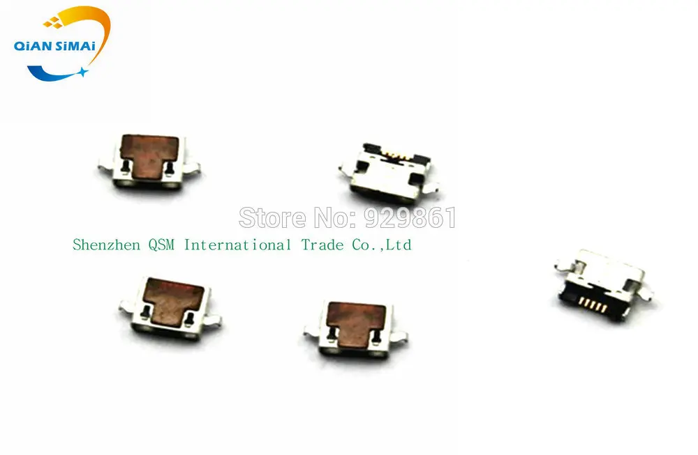 

QiAN SiMAi 2 шт./лот, новый оригинальный Оригинальный порт для зарядки USB, ремонт для мобильного телефона Xiaomi Redmi Note 2/hongmi Note 2